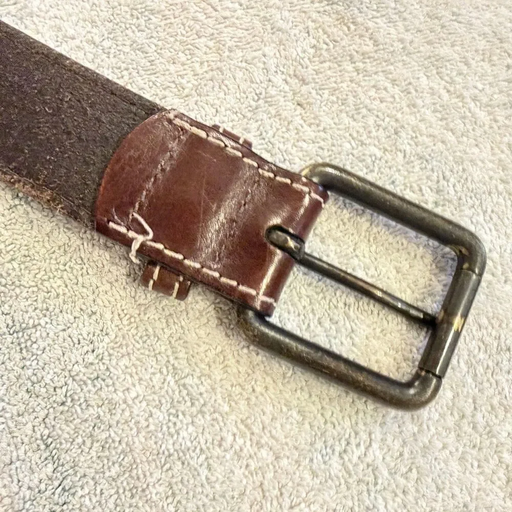 Banana Republic Brown Leather Men’s Belt Sz 38 42